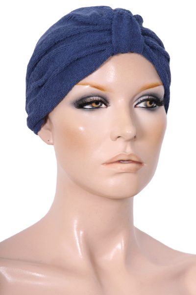 Terry Chemo Turban - Navy