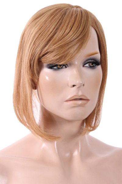Human Hair Top Piece with Fringe 500 - Colour 27