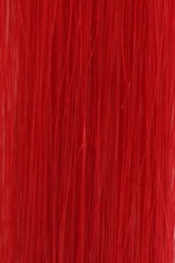 Human Hair 18" Hi-Light Clip In Extension - Red