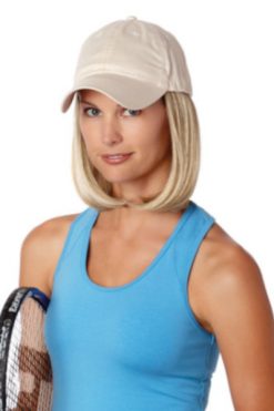 Accent Classic Beige Wig Hat