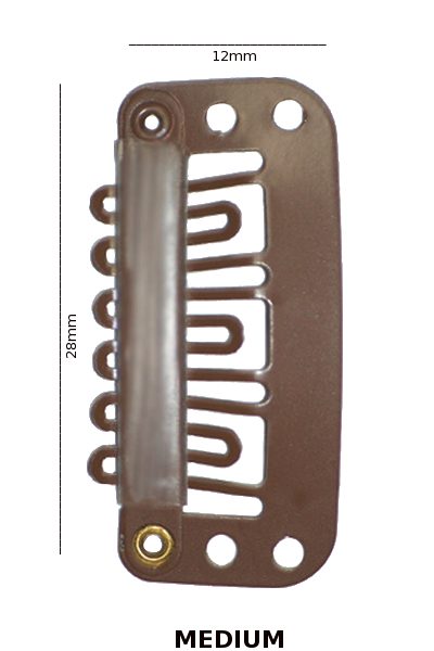 Toupee Clips Medium - Pack of 12