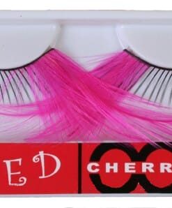 False Eyelashes - Feather Pink