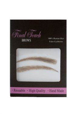 Ladies False Eyebrows - Light Brown