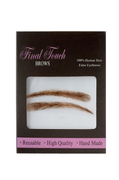 Ladies False Eyebrows - Medium Brown