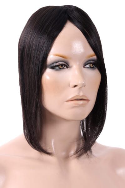 Easipart Human Hair 12" Topper  - Colour 1B