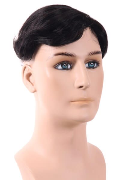 TPHH1 Human Hair Toupee - Colour 1B