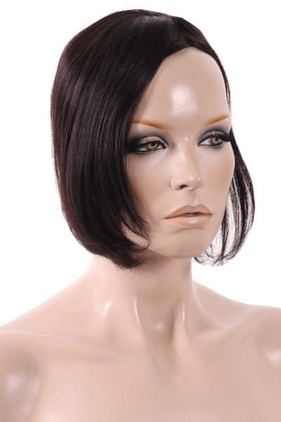 Human Hair Top Piece 500N - Colour 1B