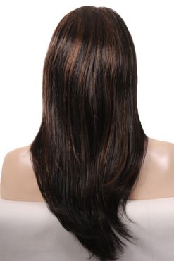 Alternative view of Zara Large - Lace Front Monotop - 1BRH30 Dk Chocolate Cherry Ganache