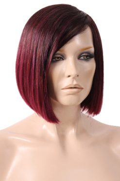 Kai - Lace Front Monopart - Colour Plumberry Jam-LR