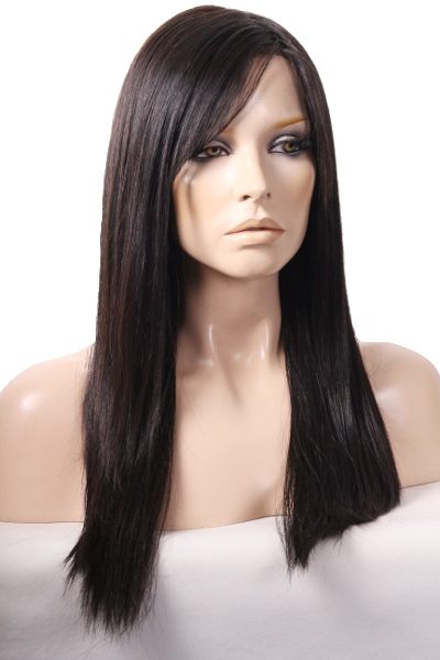 Straight Press 23 Lace Front Monotop - Coffee without Cream