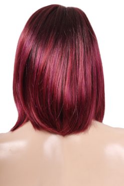 Alternative view of Vada - Lace Front Monotop - Colour Plumberry Jam-LR