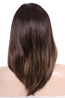 Alternative view of Dakota - Lace Front Monopart - Colour Marble Brown-LR