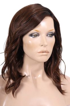 Dalgona 16" Lace Front Monopart - Cola With Cherry
