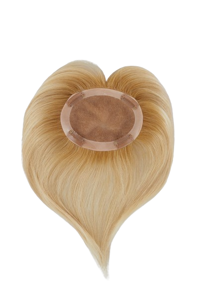 Top This 8" Human Hair Topper - Colour 22MB Poppy Seed - Image 3