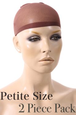 Petite Wig Cap Nylon 2pk  – Colour Brown