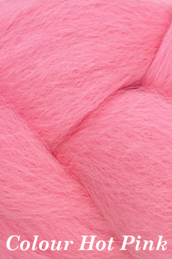 Alternative view of Jumbo Braid - Colour Hot Pink