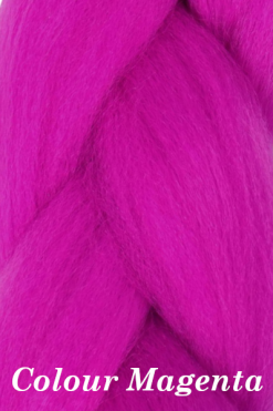 Jumbo Braid - Colour Magenta