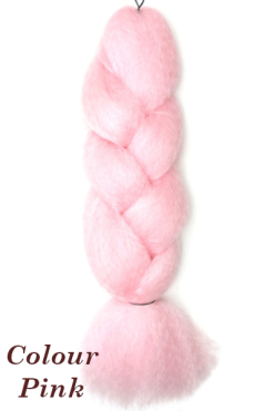 Jumbo Braid - Colour Pink