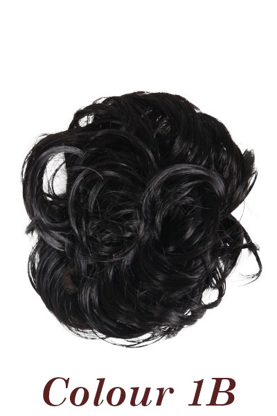 Scrunchie Ponytail Holder - Colour 1B