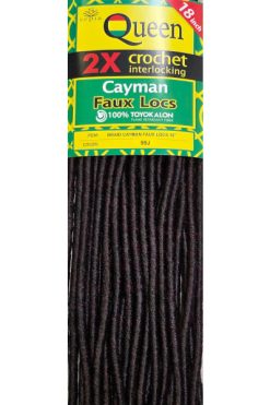 Cayman Faux Locs 18" - Colour 99J